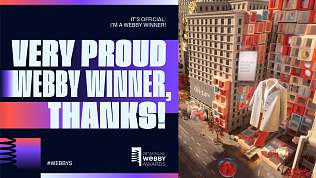 Journee wins for best in the AI, Metaverse & Virtual category at the prestigious 28th Annual Webby Awards
